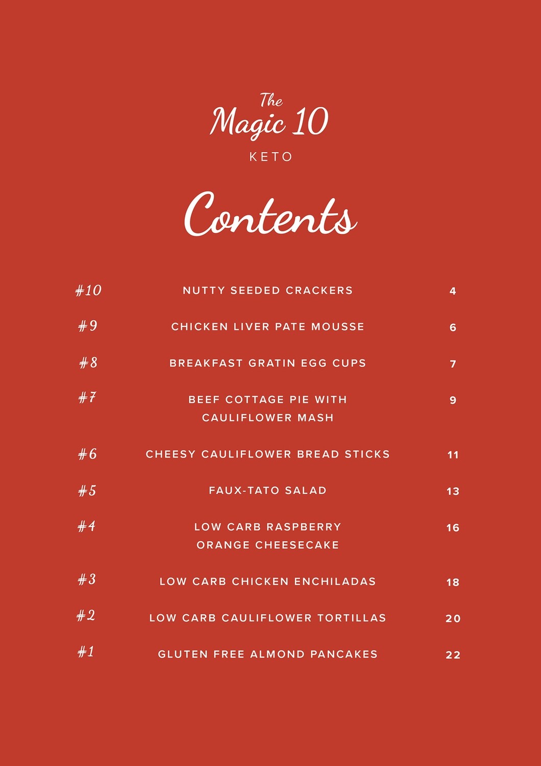 The Magic Ten Keto Collection