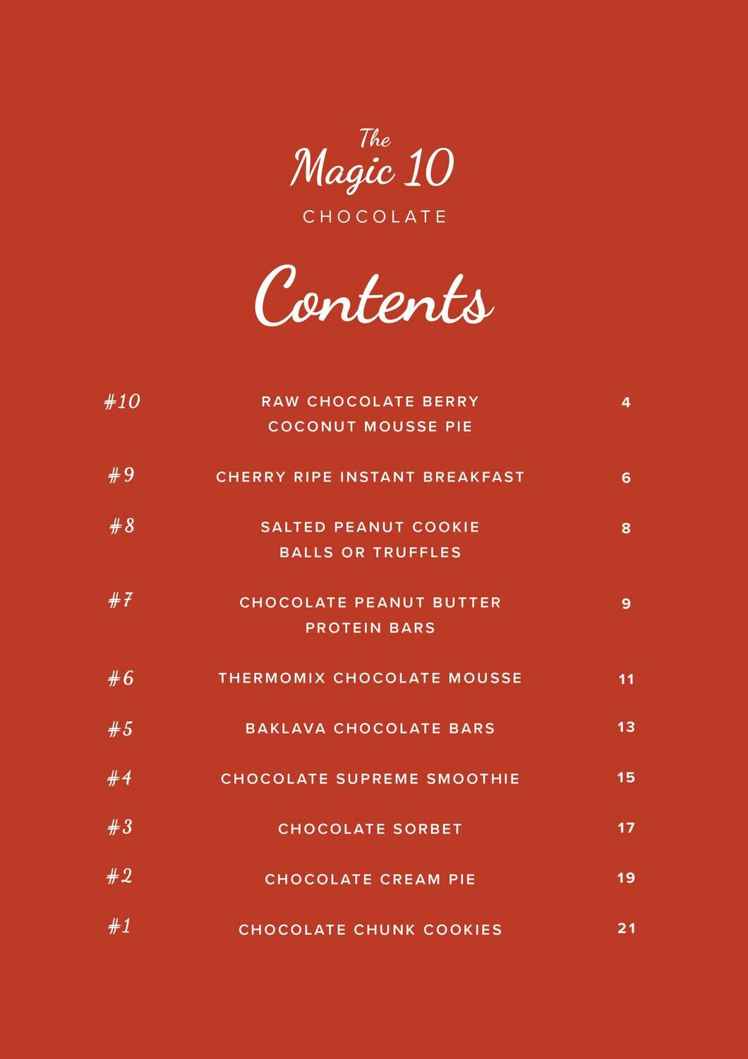 The Magic Ten Chocolate Collection