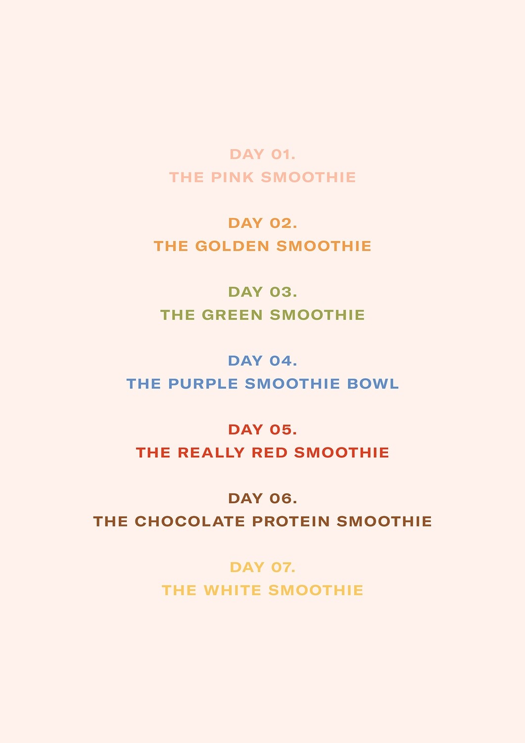 Revive and Thrive Smoothie Challenge