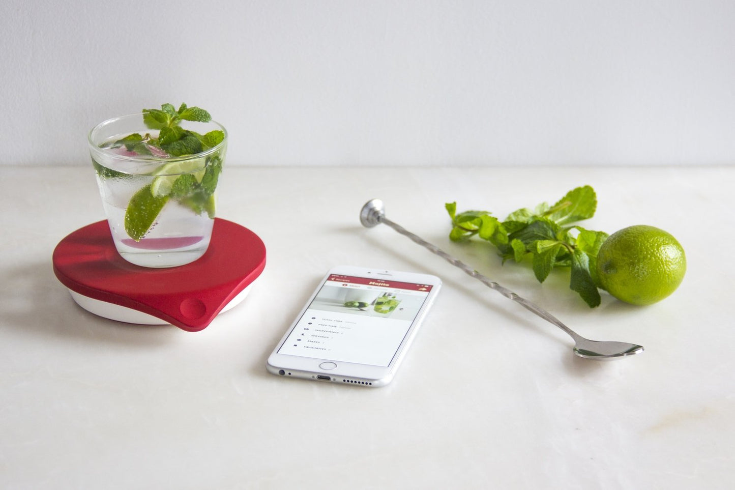 SHOP SOILED Drop Smart Kitchen Scale and Recipe App