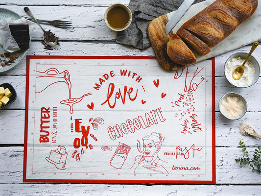 Tenina’s Favourite Things Non Stick Silicone Bread Mat