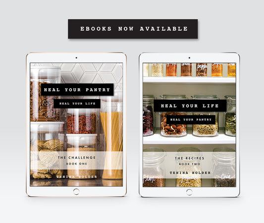 PACKAGE OF TWO; Heal Your Pantry, Heal Your Life books