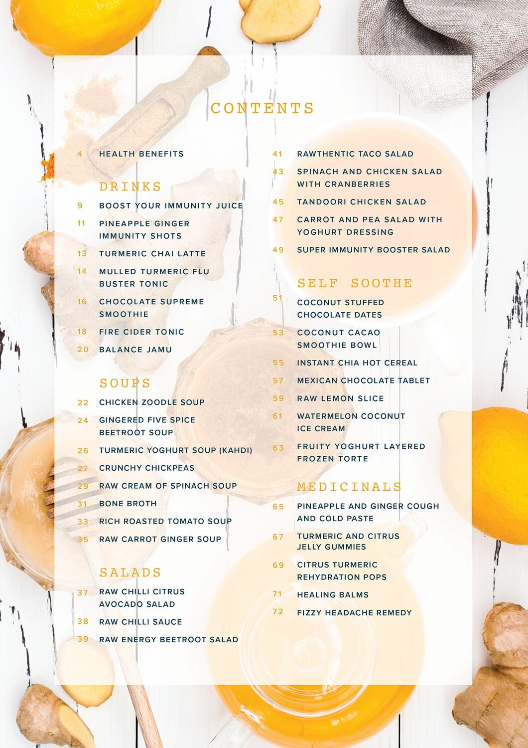 Immunity Mix Recipes to boost your immunity EBOOK