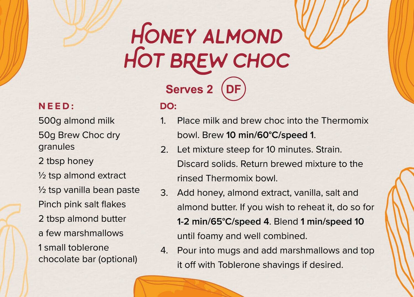 Brew Choc; Orange and Peppermint