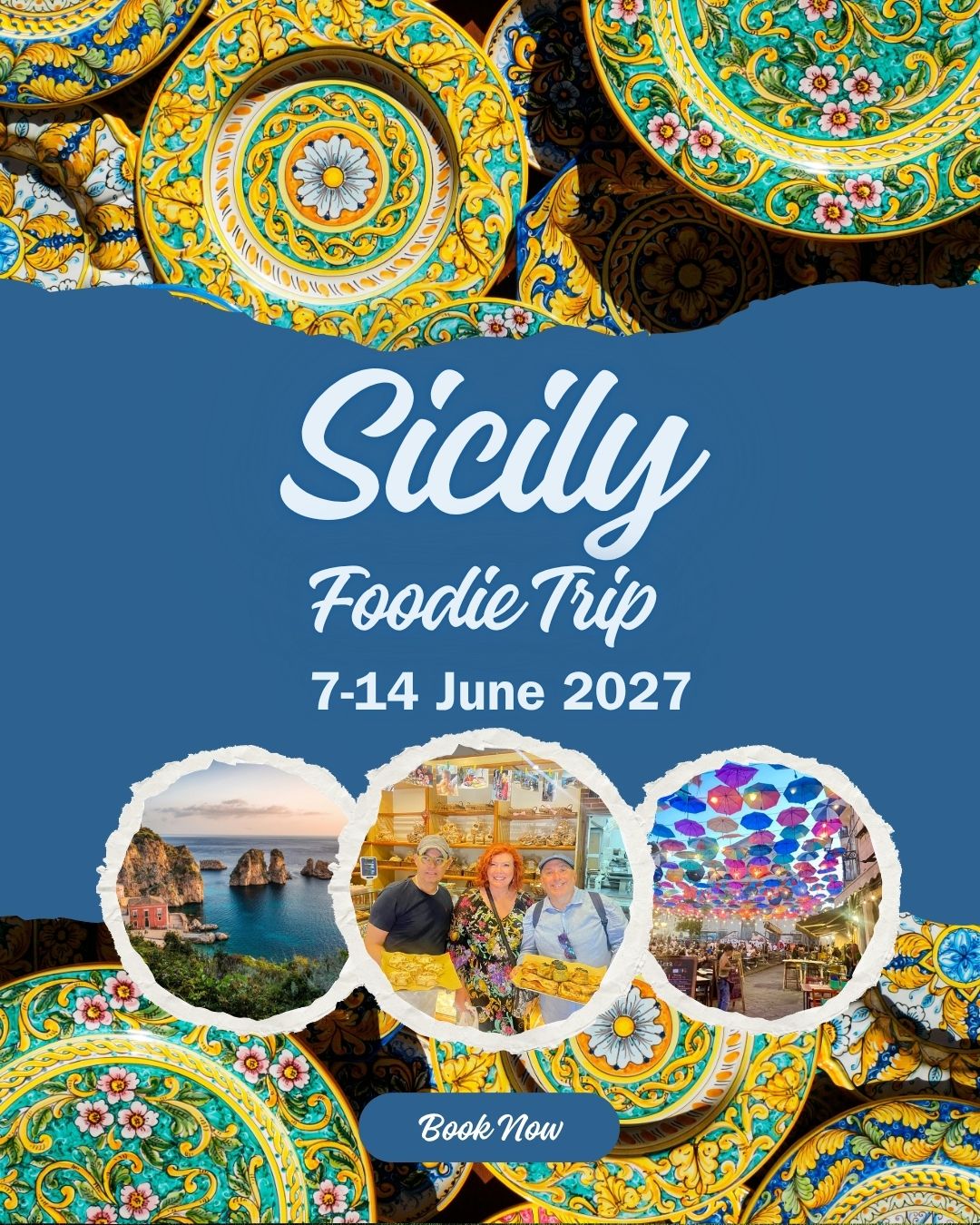 SICILY FOODIE FEAST JUNE 7-14 2027