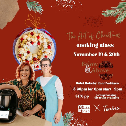 The Art of Christmas cooking class NOVEMBER 19th 2025